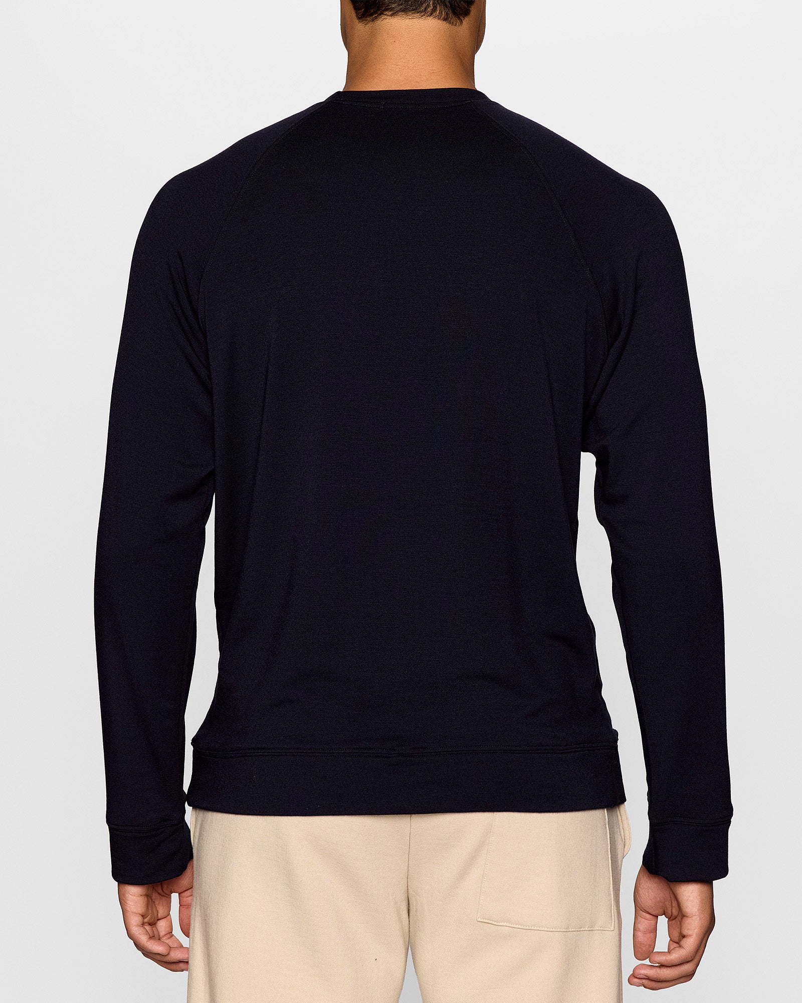 Navy | Men's Raglan Crew