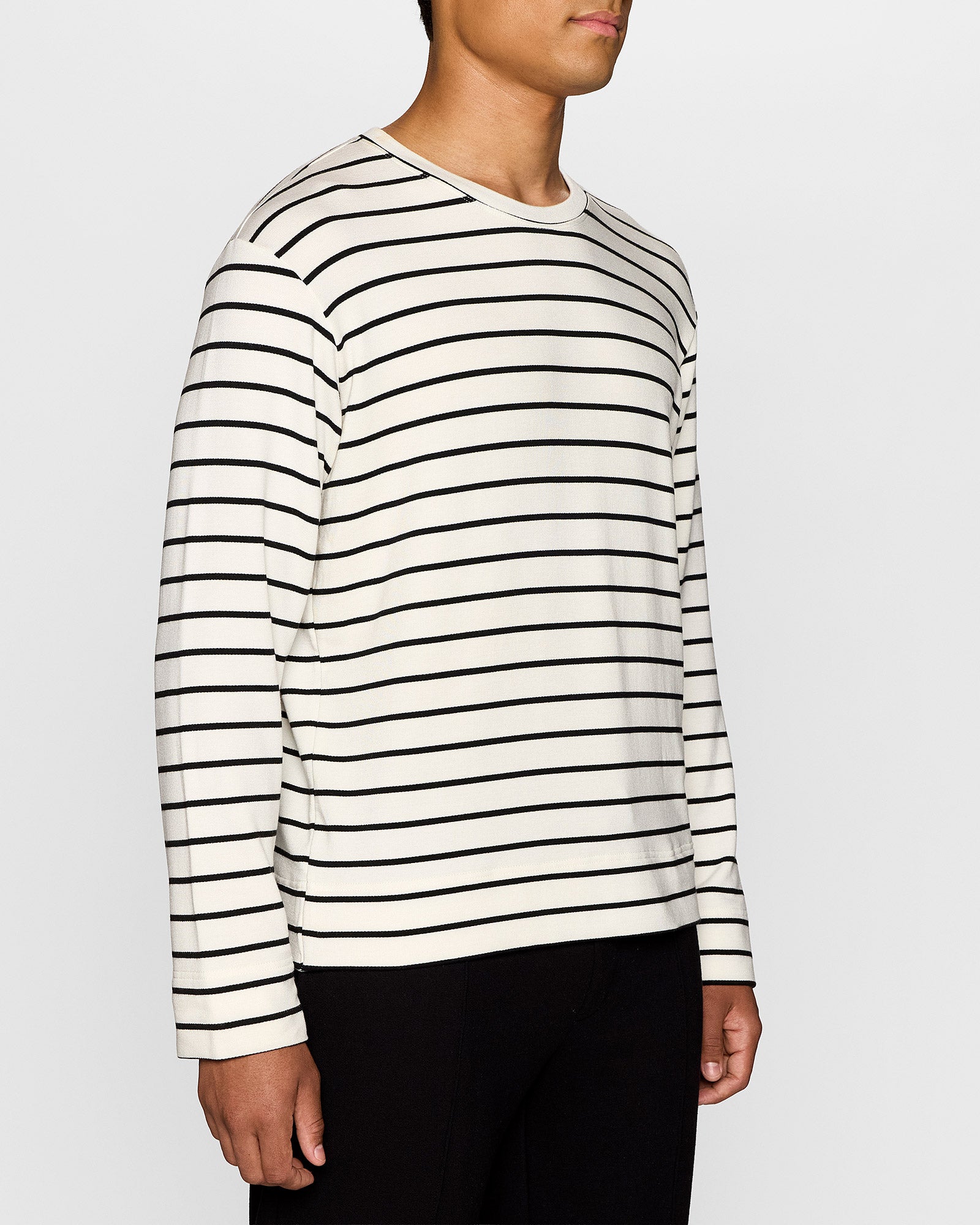 Stripe | Men's Long Sleeve Crew Shirt