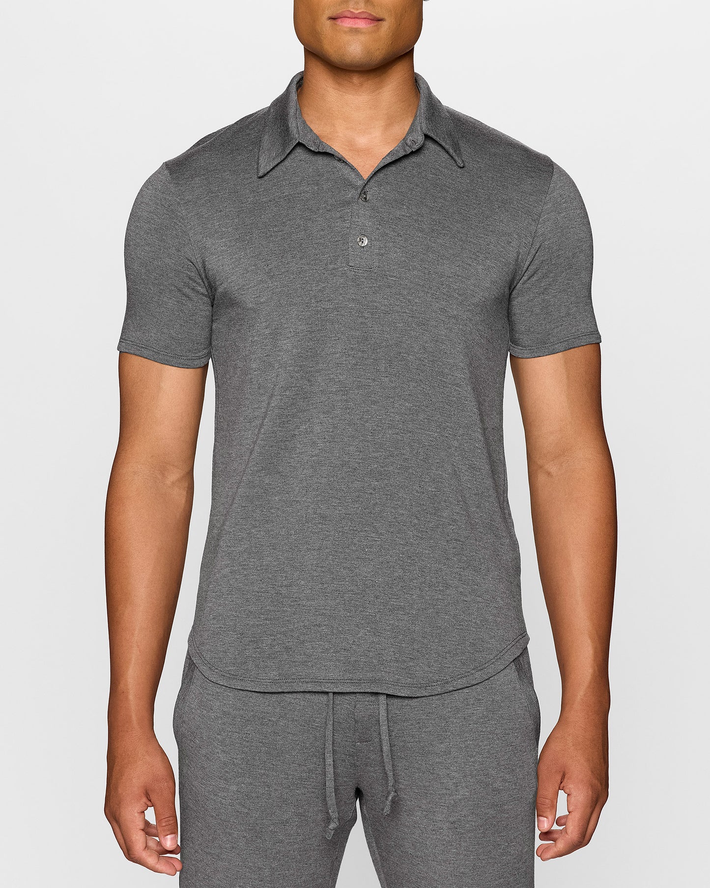 Dark Gray | Men's Polo by Bleusalt
