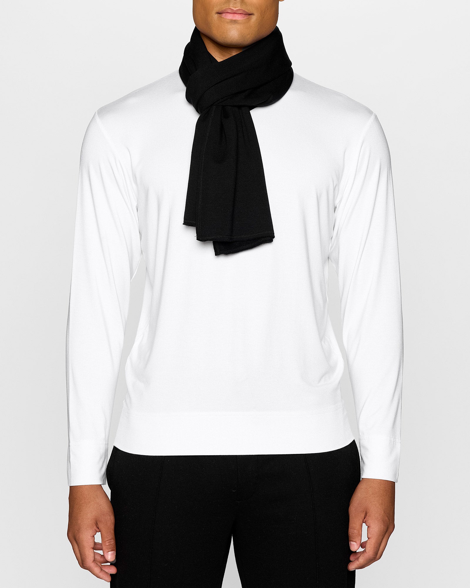 Black | The Men's Scarf by Bleusalt