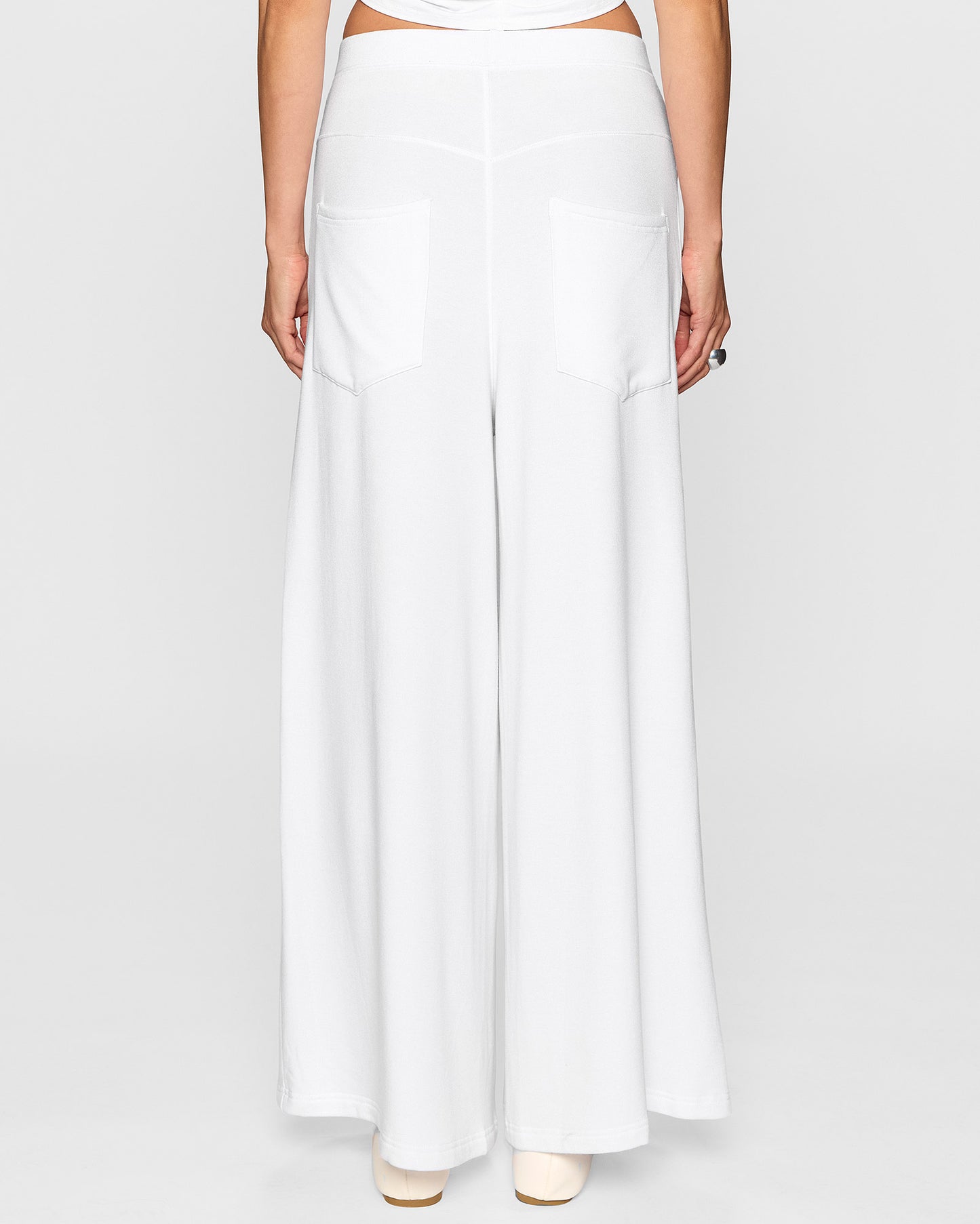 White | The Lyndie Pant by Bleusalt
