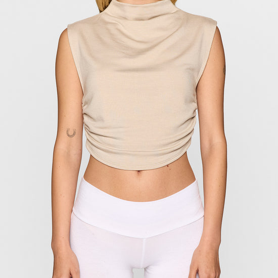 Stone | The Nina Top in Signature Bleusalt Fabric