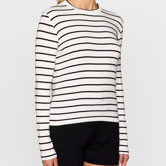 Stripe | Women's Long Sleeve Crew Shirt