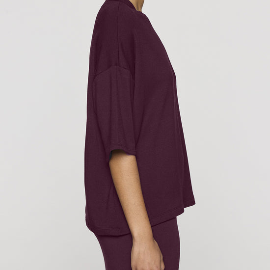 Bordeaux | Women's Oversized T-Shirt