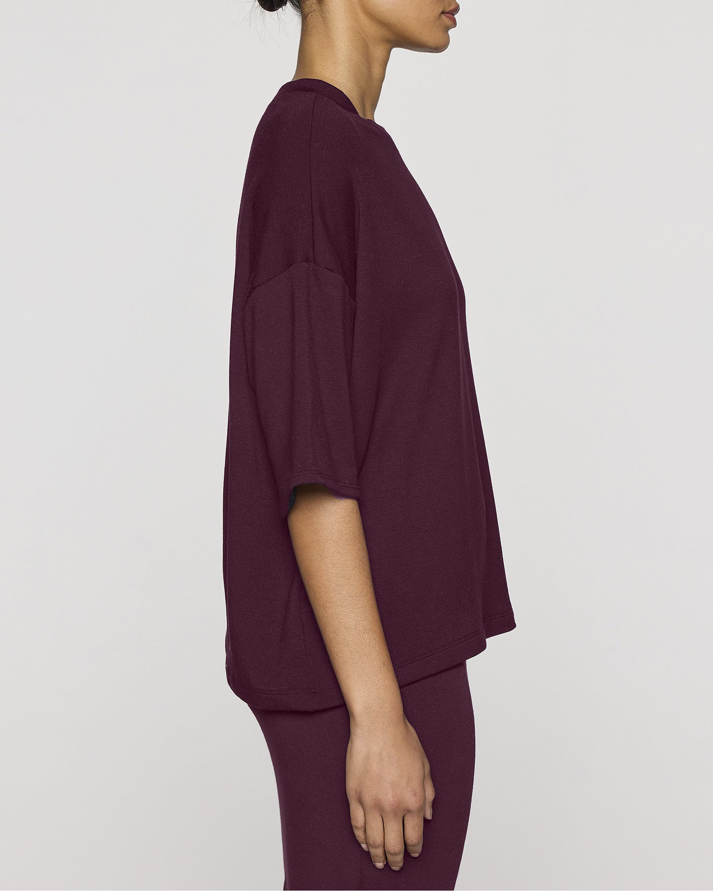 Bordeaux | Women's Oversized T-Shirt