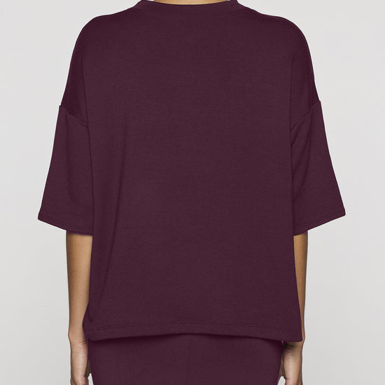 Bordeaux | Women's Oversized T-Shirt