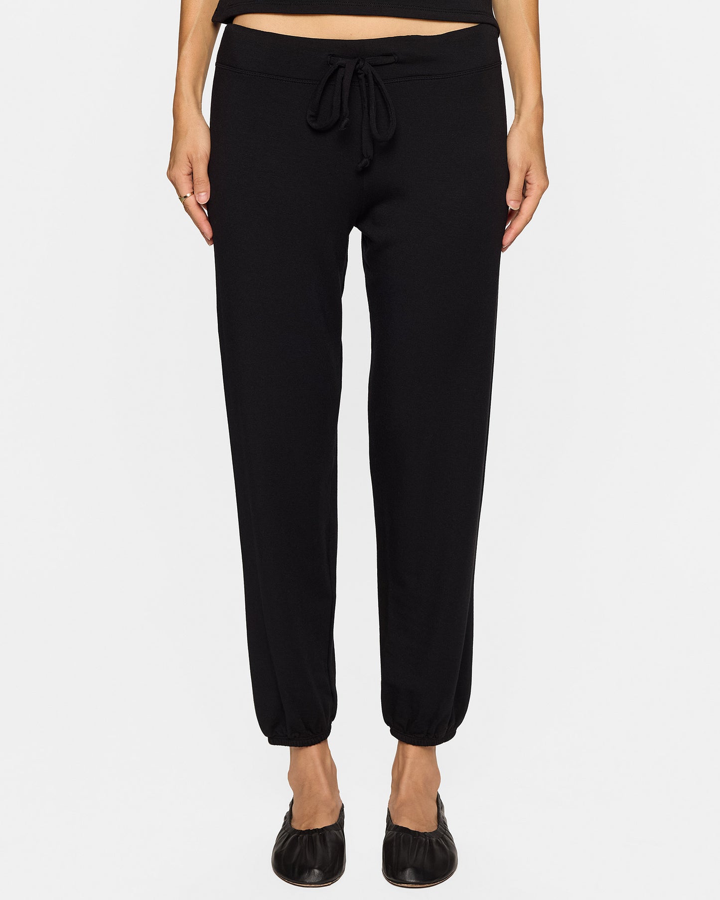 Black | The Bleusalt Classic Sweatpant for Women