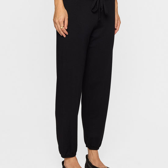 Black | The Bleusalt Classic Sweatpant for Women