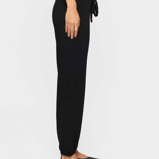 Black | The Bleusalt Classic Sweatpant for Women