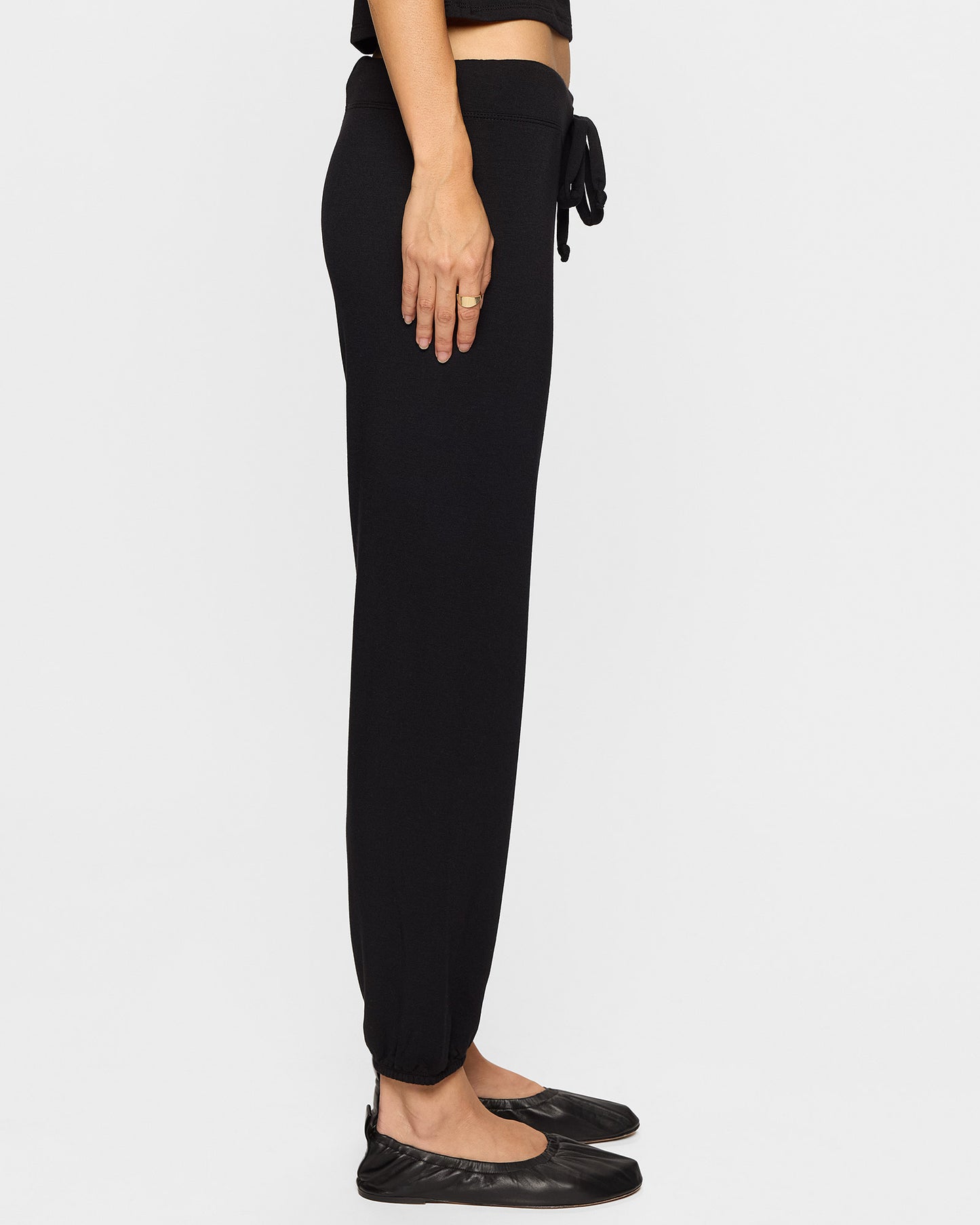 Black | The Bleusalt Classic Sweatpant for Women