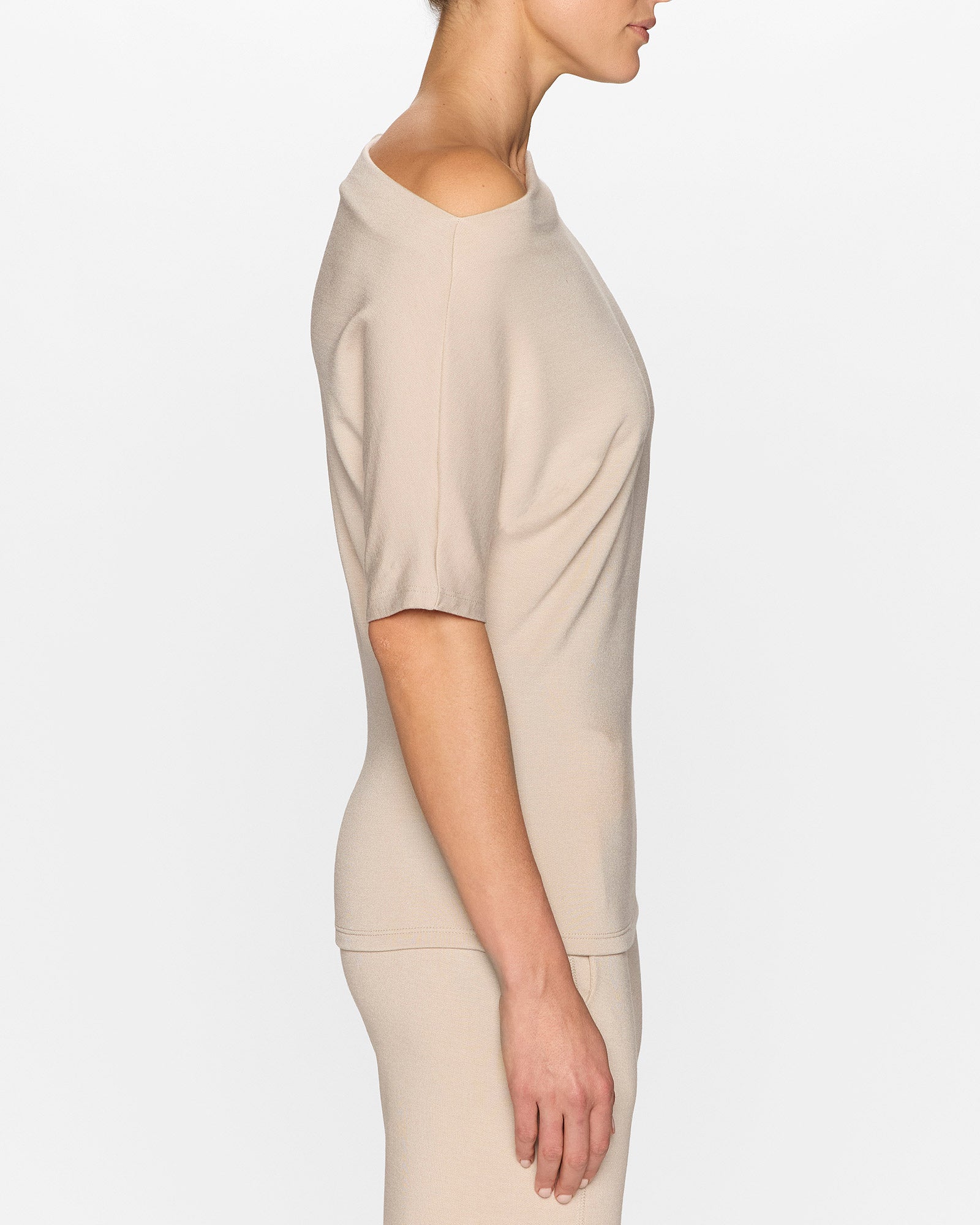 Stone | The Cindy Short Sleeve Top by Bleusalt
