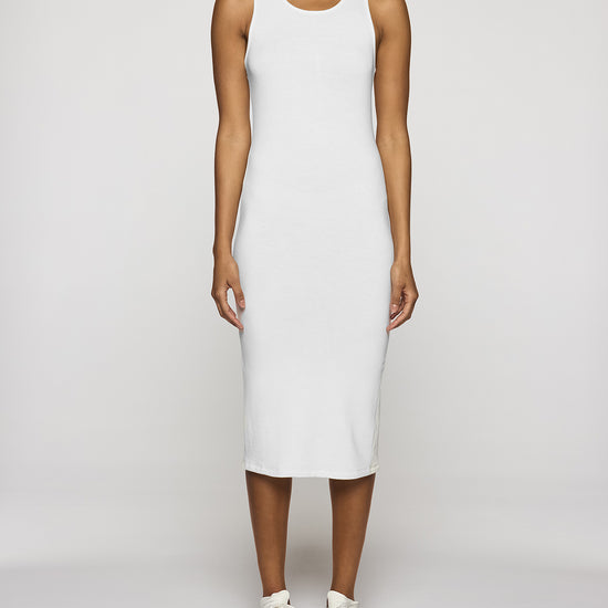 White | The Tank Dress Front