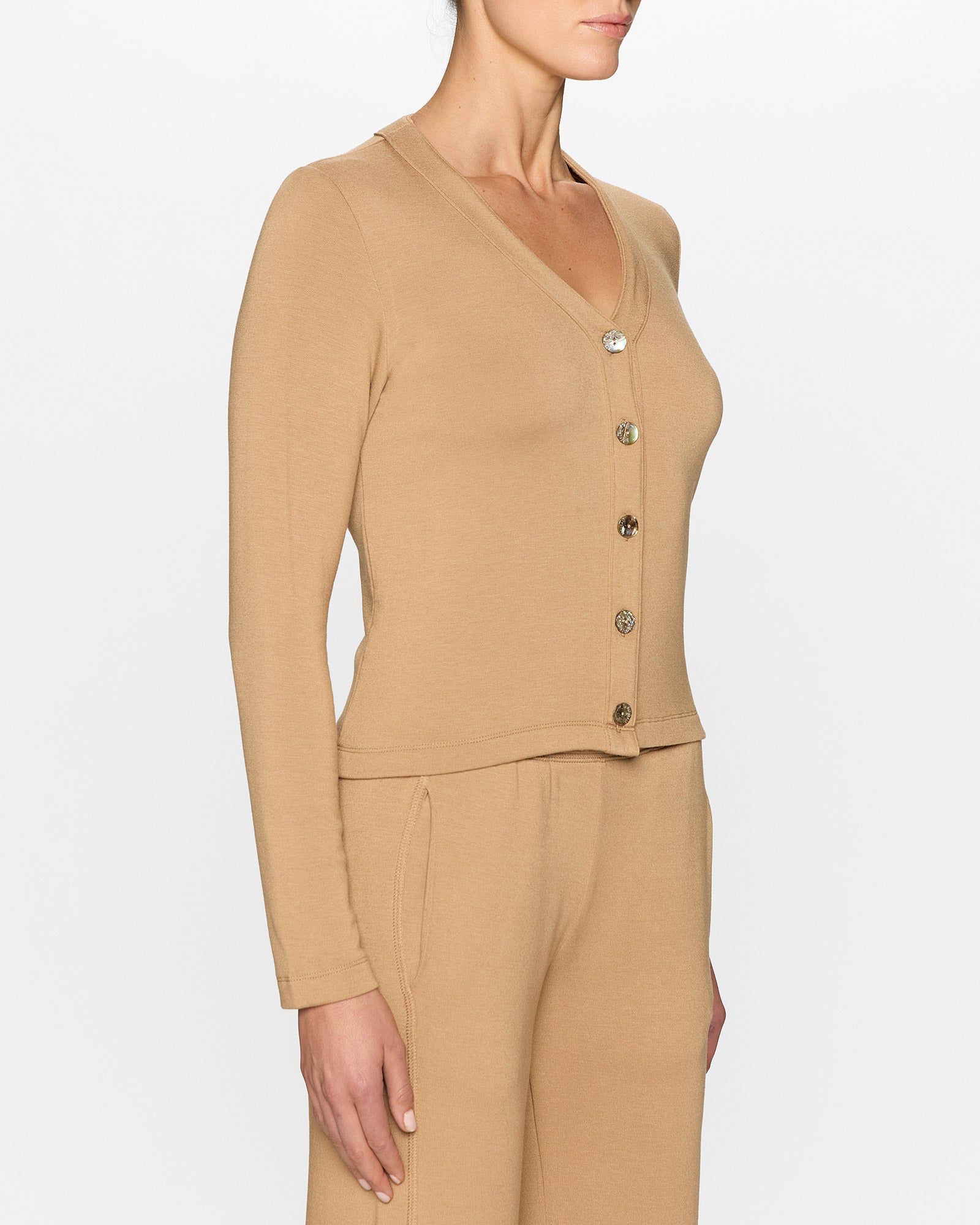 Camel | The True Cardigan by Bleusalt