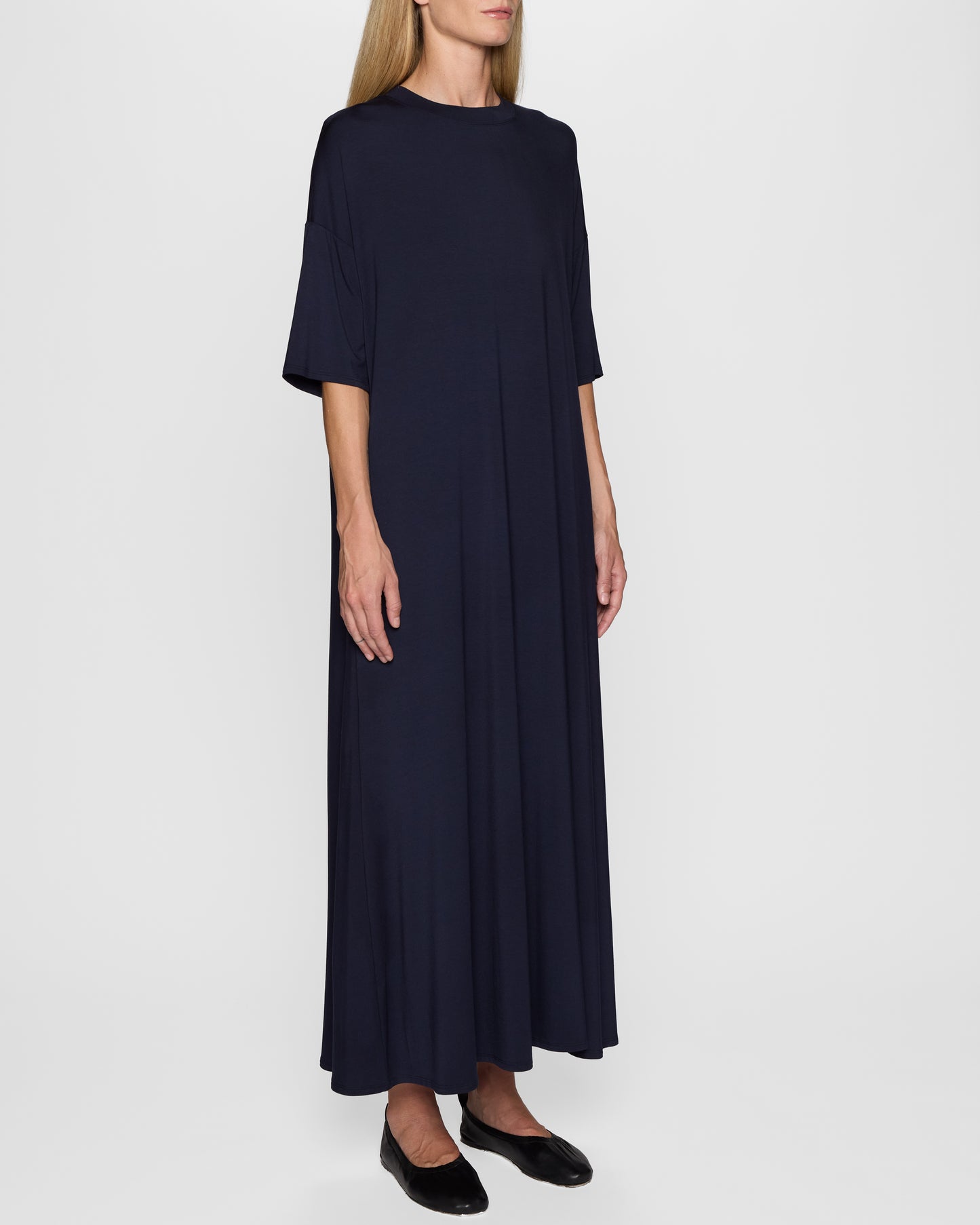 Navy | The Oversized T Dress Lite