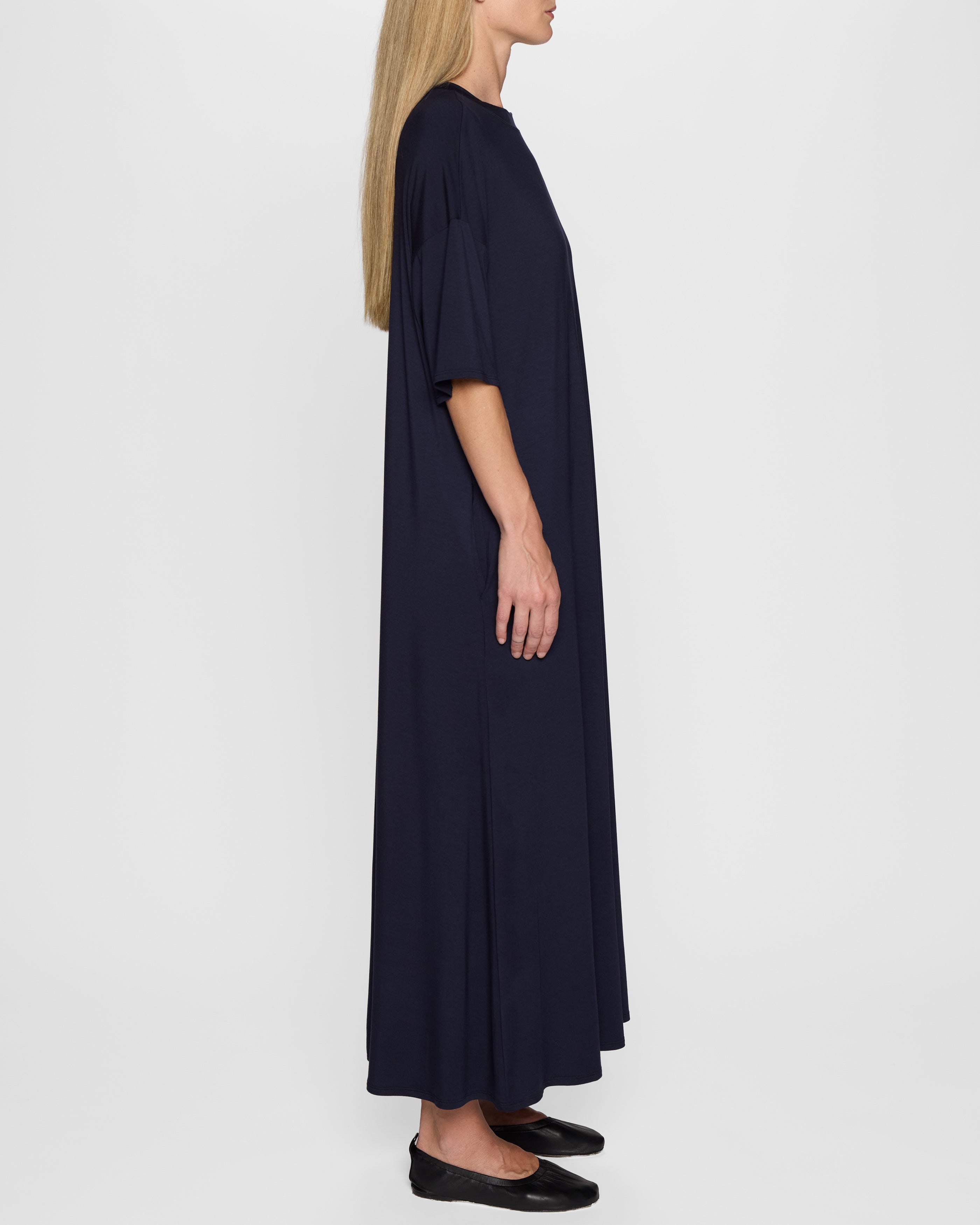 Bleusalt The Oversized T Dress Lite | Navy