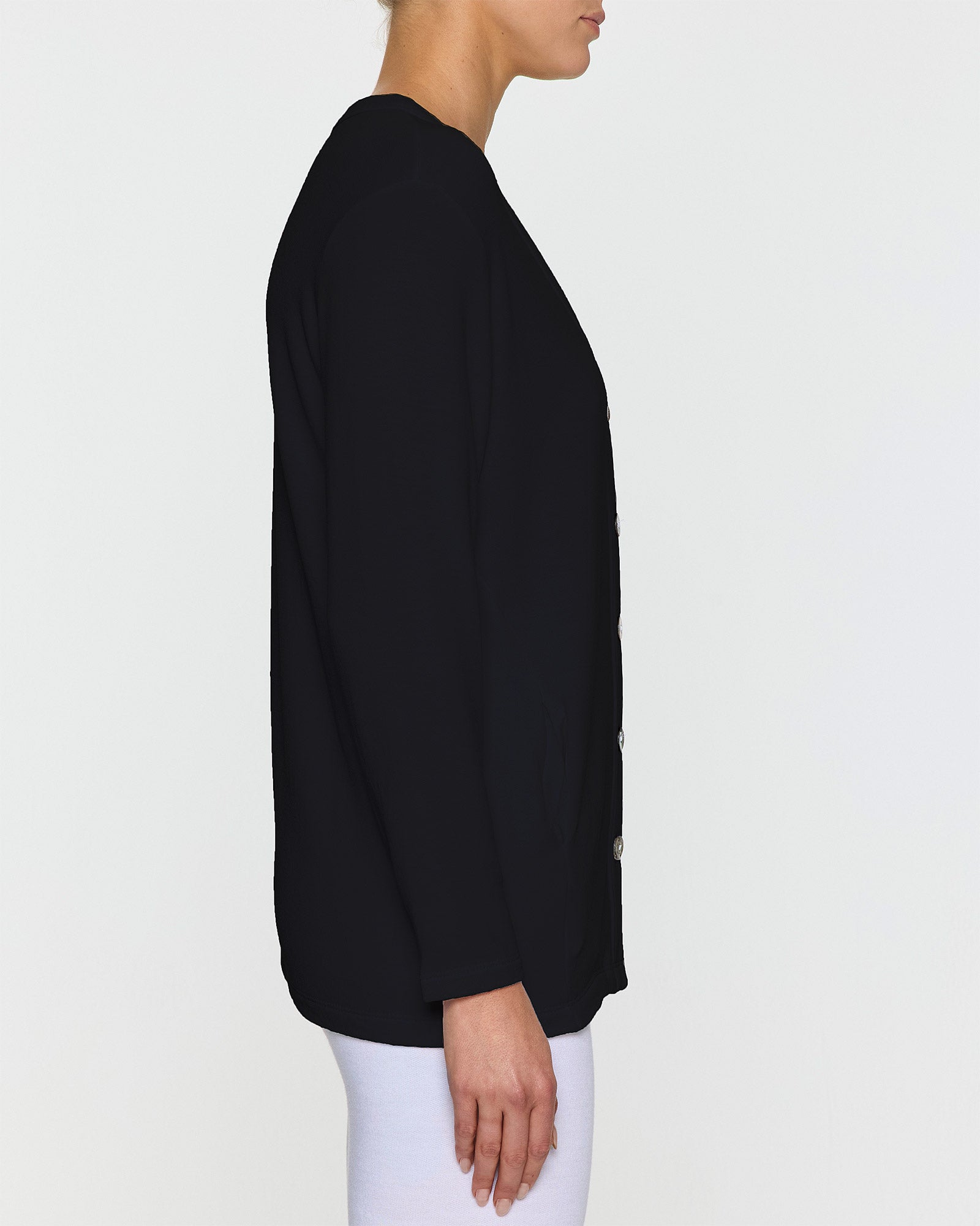 Black | The Oversized Cardigan by Bleusalt