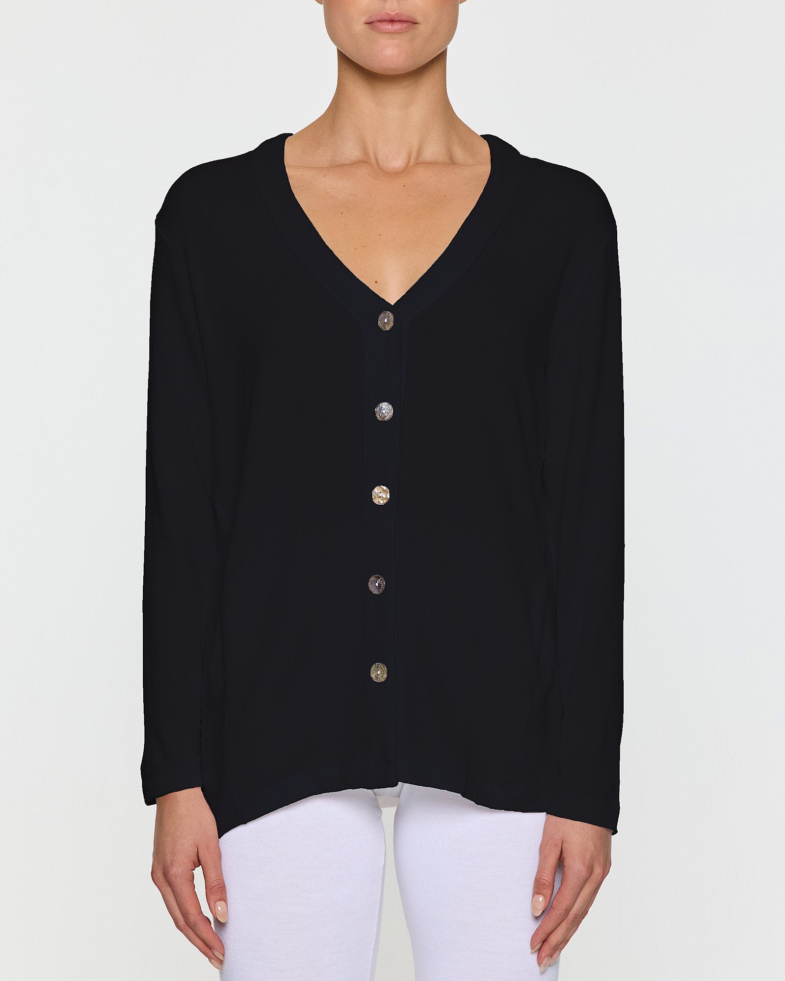 Black | The Oversized Cardigan by Bleusalt