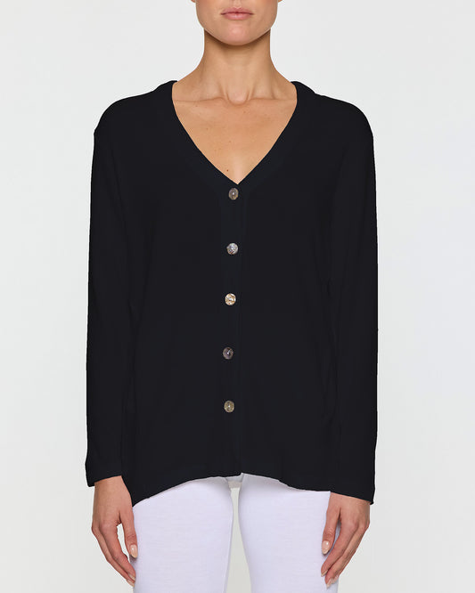 Black | The Oversized Cardigan by Bleusalt