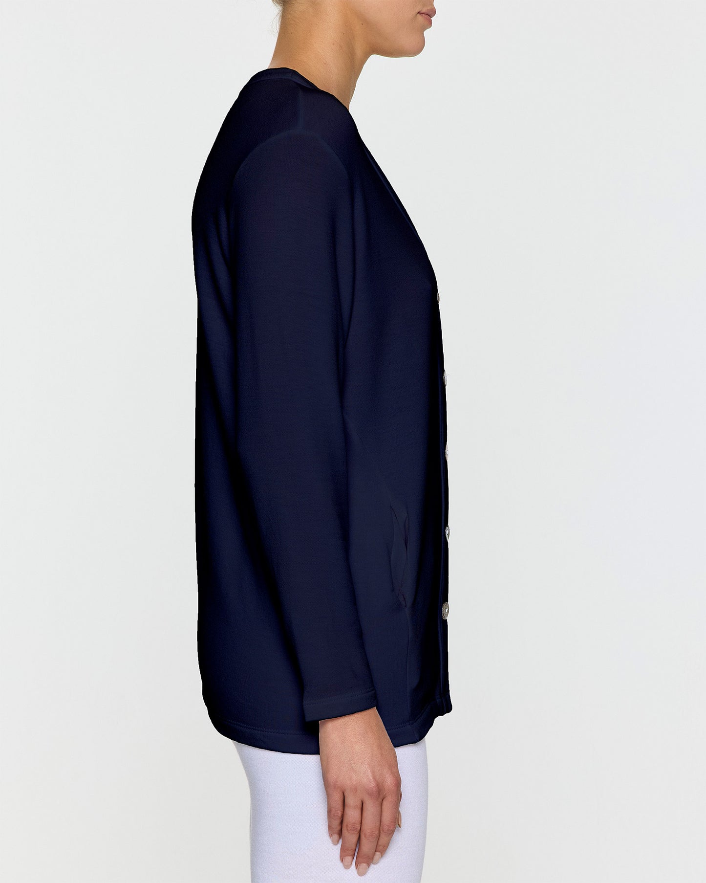 Navy | The Oversized Cardigan by Bleusalt
