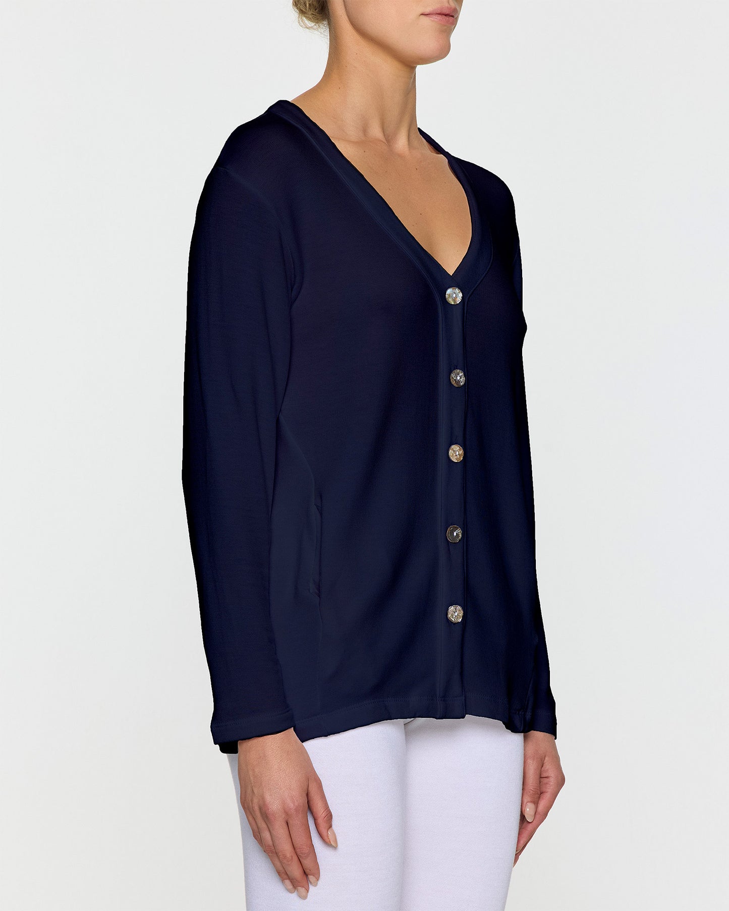 Navy | The Oversized Cardigan by Bleusalt