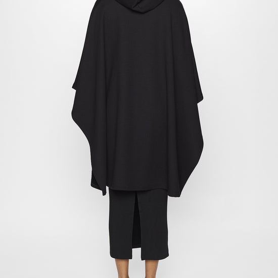 Black | The Luxe Poncho - Soft Poncho