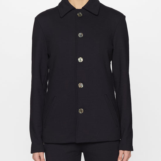 Navy | The Women's Shacket by Bleusalt