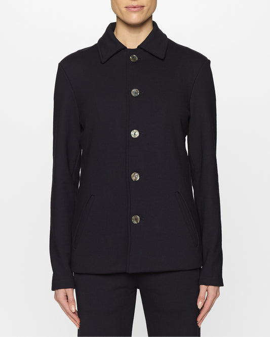 Navy | The Women's Shacket by Bleusalt