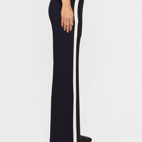 Navy/Unbleached | The Cindy Racer Pant