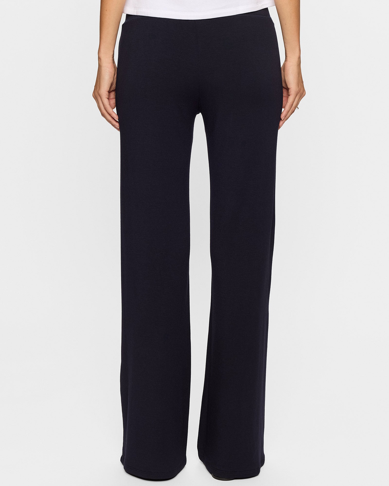 Navy/Unbleached | The Cindy Racer Pant