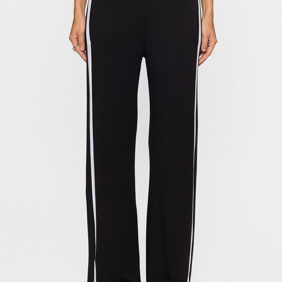 Black/White | The Cindy Racer Pant