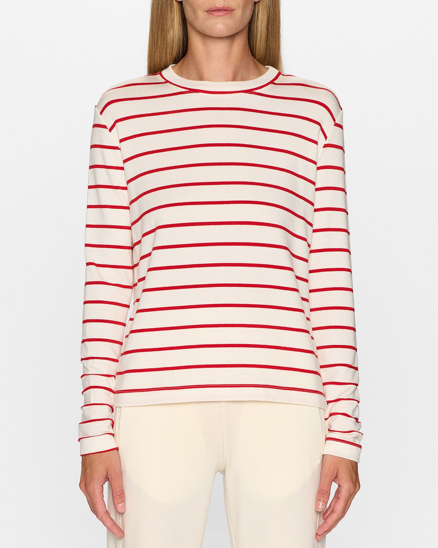 Red Stripe | The Classic Crew by Bleusalt