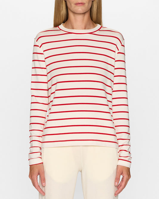 Red Stripe | The Classic Crew by Bleusalt