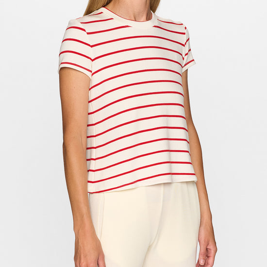 Red Stripe | The Perfect Womens T-Shirt