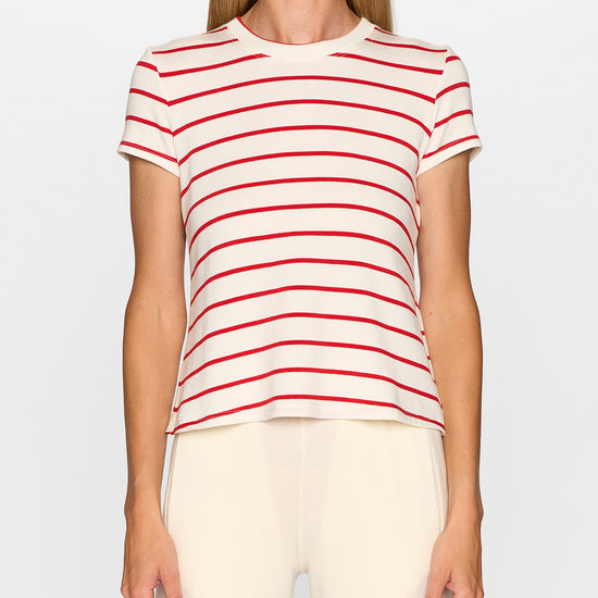 Red Stripe | The Perfect Womens T-Shirt