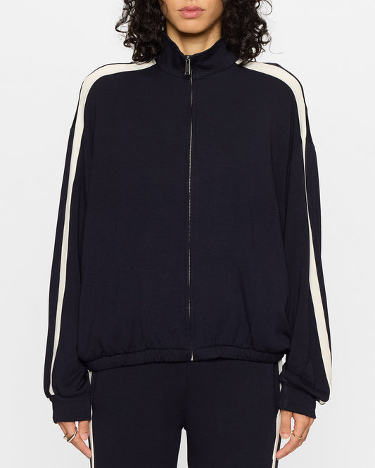 Navy/Unbleached | The Bui Racer Zip