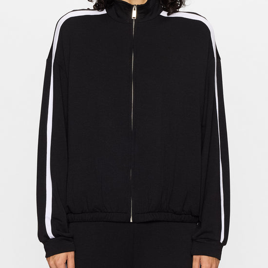 Black/White | The Bui Racer Zip