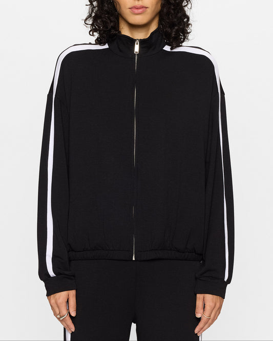 Black/White | The Bui Racer Zip