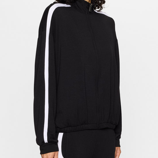 Black/White | The Bui Racer Zip