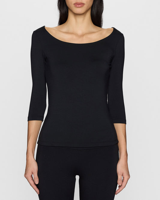 Black | The Ballet Top by Bleusalt