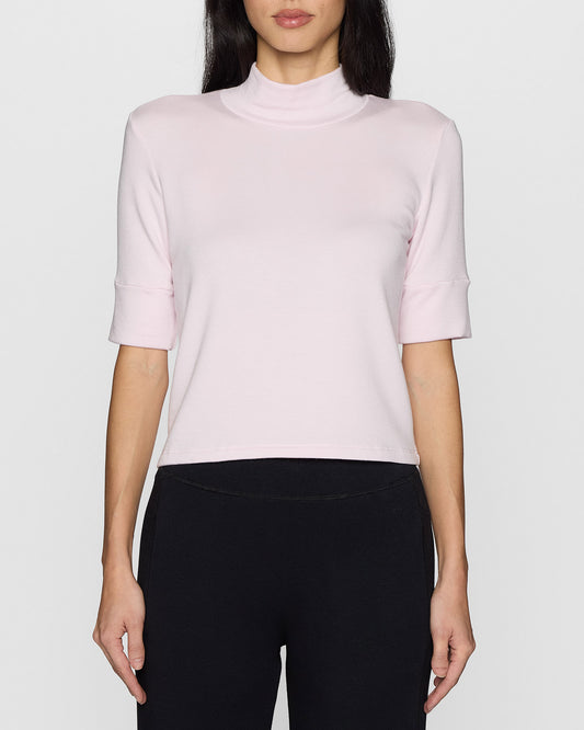 Petal | The Mock Neck Top by Bleusalt
