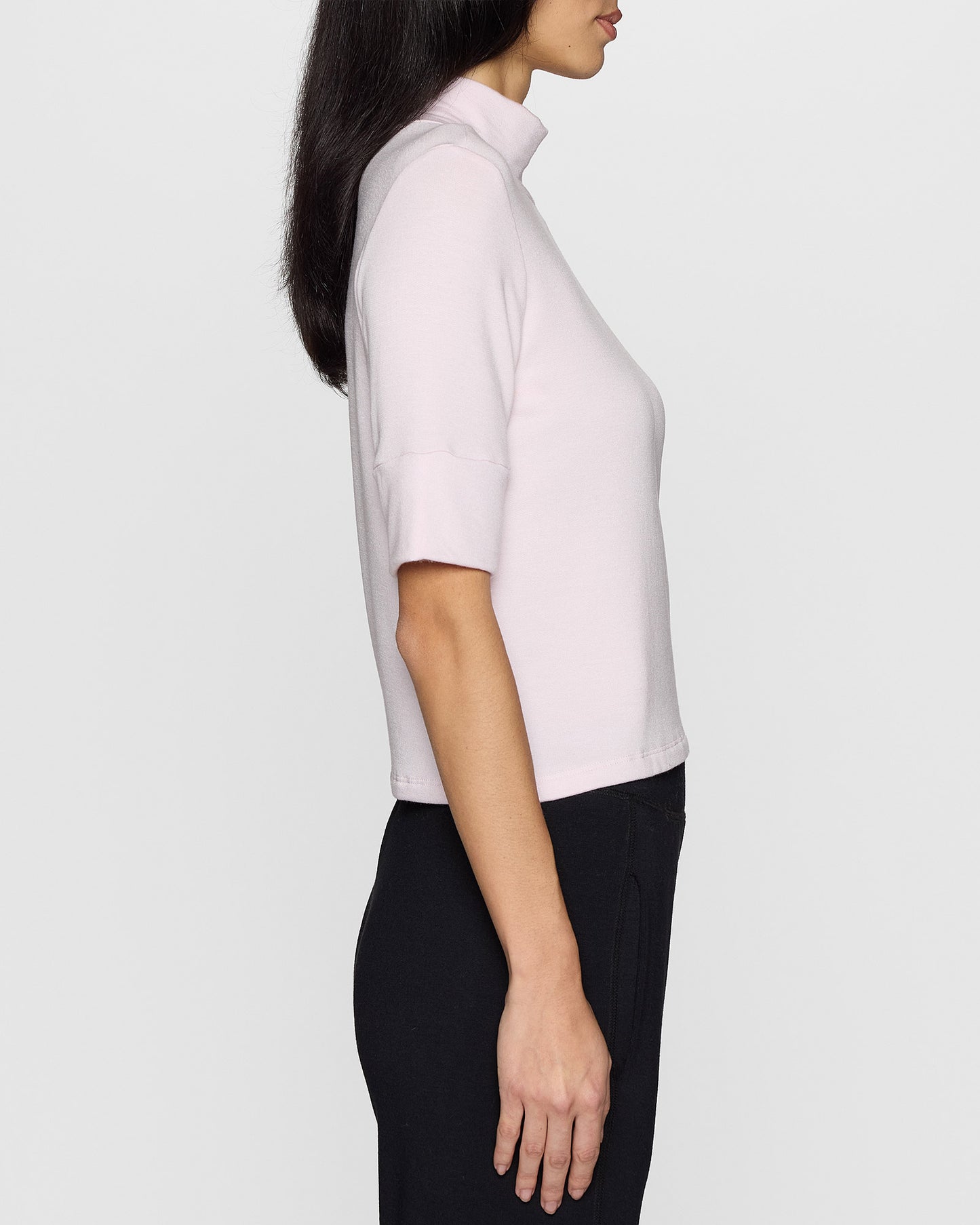 Petal | The Mock Neck Top by Bleusalt
