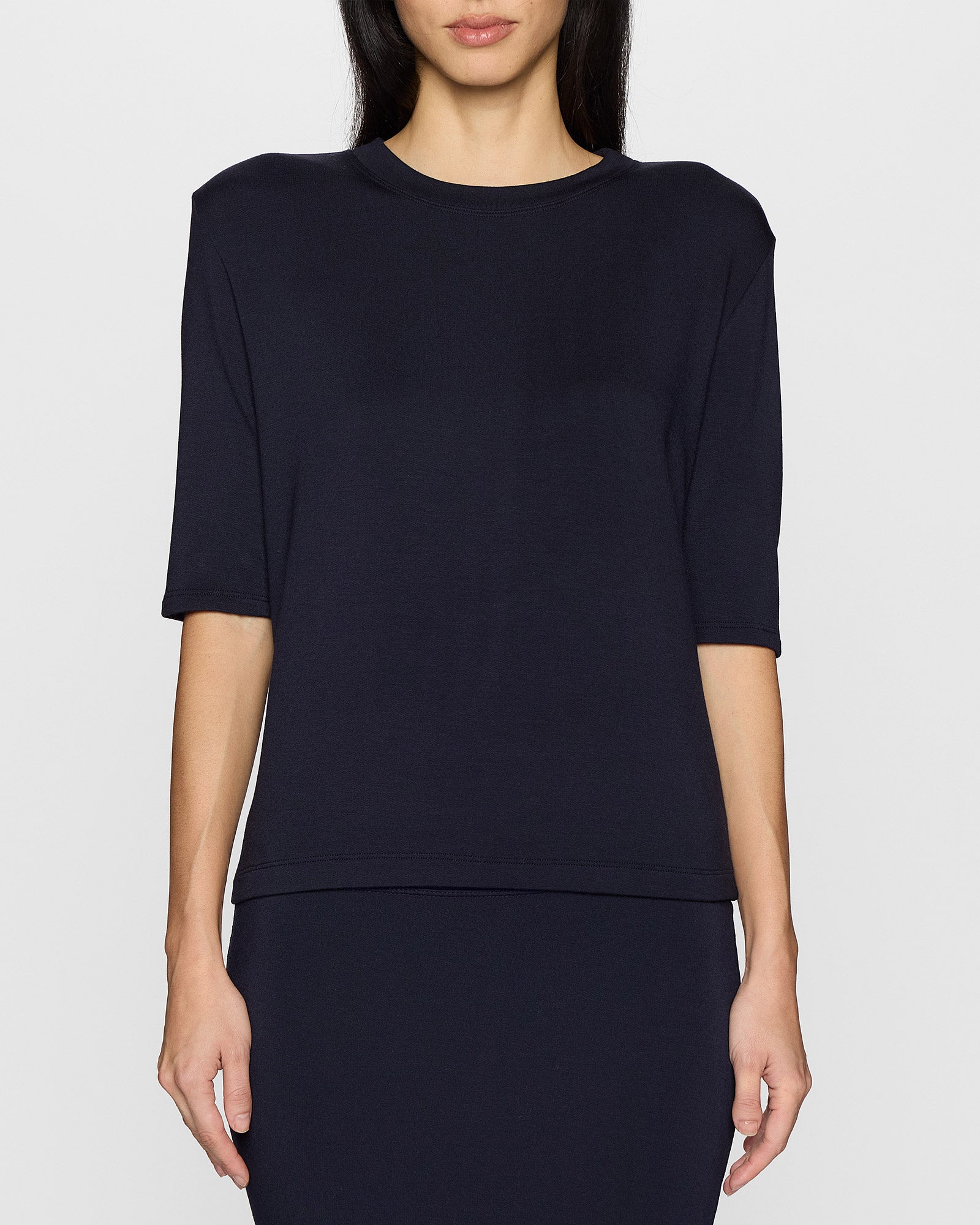 Navy | The Elbow Sleeve Classic Crew