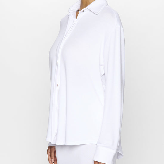 White | The Women's Button-Up Shirt Angle