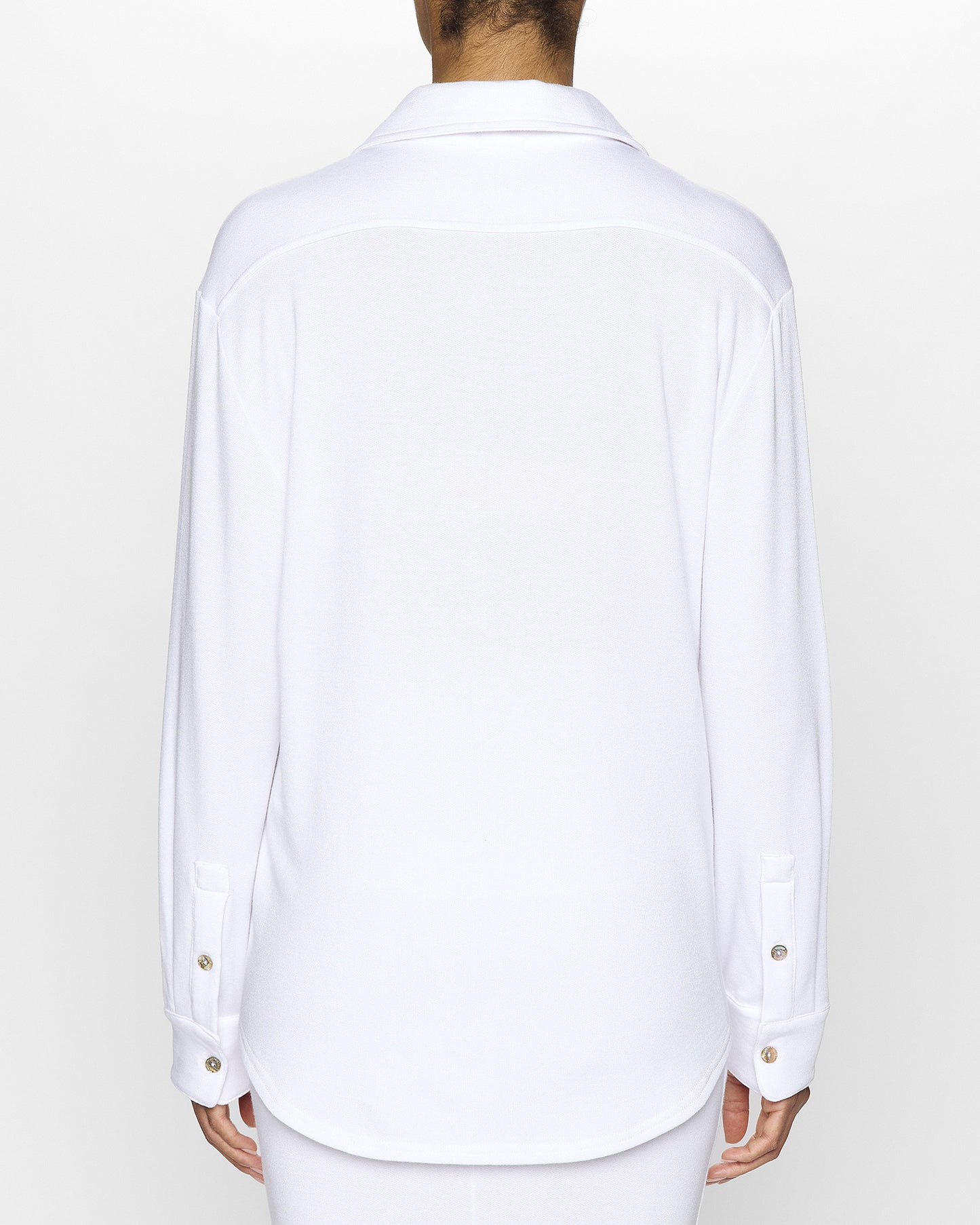 White | The Women's Button-Up Shirt Back