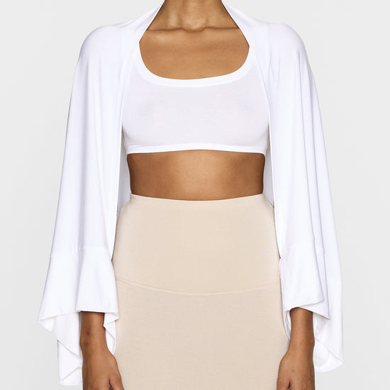 White | The Dolman Bolero LITE