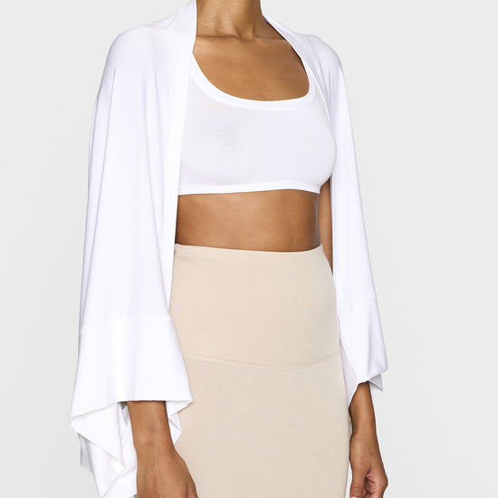 White | The Dolman Bolero LITE