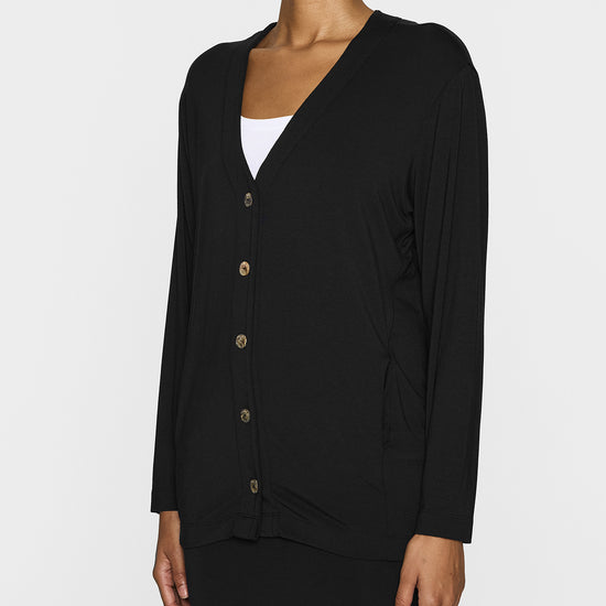 Black | The Oversized Cardigan LITE