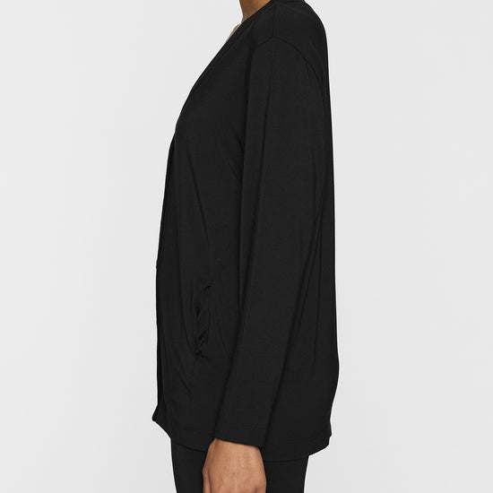 Black | The Oversized Cardigan LITE