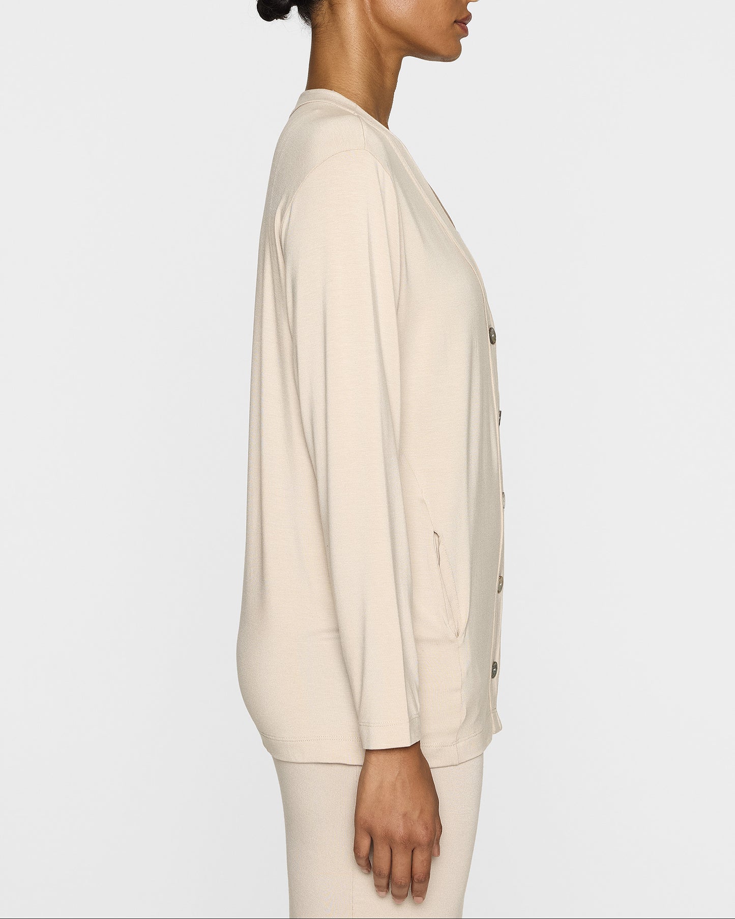 Stone | The Oversized Cardigan LITE