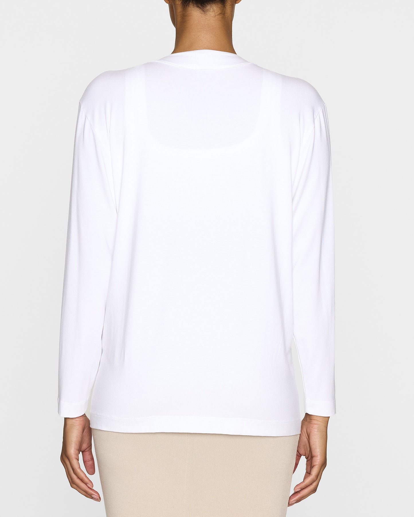 White | The Oversized Cardigan LITE